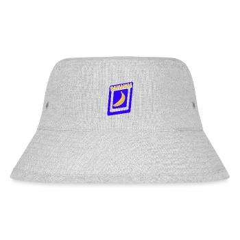 Bananas - Stanley/Stella Recycled Bucket Hat - heather grey - Front