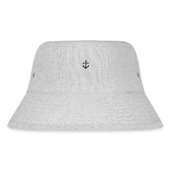 Meerweh - Stanley/Stella recycelter Bucket Hat - Grau meliert - Vorne