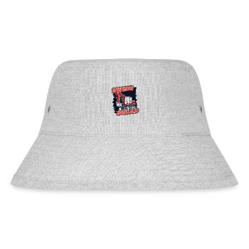 Swing Squad Raupenbagger Excavator Seilbagger - Stanley/Stella recycelter Bucket Hat - Grau meliert - Vorne