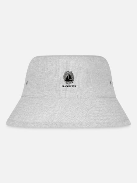 Segeln Its In My Dna - Stanley/Stella recycelter Bucket Hat - Grau meliert