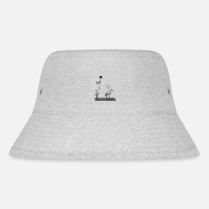 Spring - Stanley/Stella Recycled Bucket Hat - heather grey