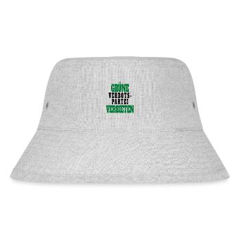 Witze Grüne Die Grünen Habeck Baerbock Partei - Stanley/Stella recycelter Bucket Hat - Grau meliert - Vorne