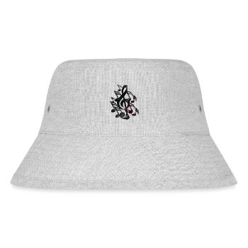 Clef Notes - Stanley/Stella Recycled Bucket Hat - heather grey - Front