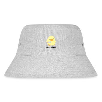 Canard oui - Canard au couteau canard avec couteau - Bob recyclé Stanley/Stella - gris chiné - Devant