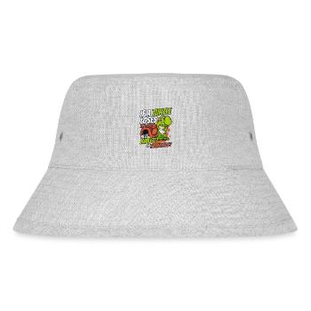 If A Turtle Loses It's Shell Tortoise - Stanley/Stella Recycled Bucket Hat - heather grey - Front