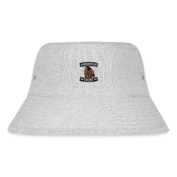 Arrowhead Tribe Jagdspitzen Arrowhead Hunter - Stanley/Stella recycelter Bucket Hat - Grau meliert - Vorne