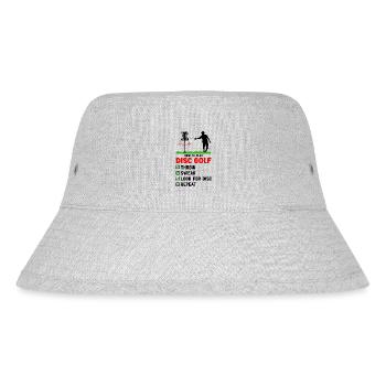 Freestyle Frisbee Disc Golf Frisbee Competition - Stanley/Stella Recycled Bucket Hat - heather grey - Front