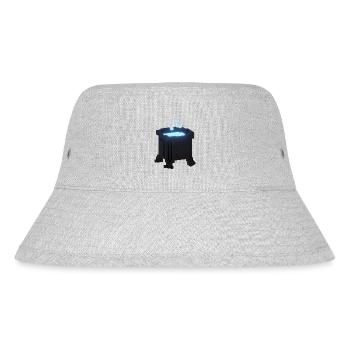 Ocean Blue Fantasy Magic Mug Metal Witch Cauldron - Stanley/Stella Recycled Bucket Hat - heather grey - Front