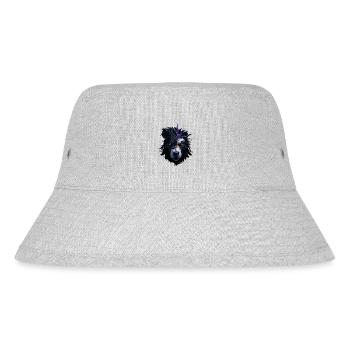 HUNDE DESIGN SPLASH ART I HUNDELIEBHABER - Stanley/Stella recycelter Bucket Hat - Grau meliert - Vorne