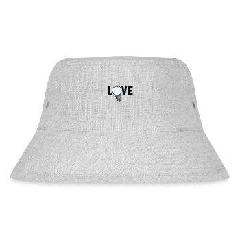 Love Dental Laboratory Dental Laboratory Dental Technician - Stanley/Stella Recycled Bucket Hat - heather grey - Front
