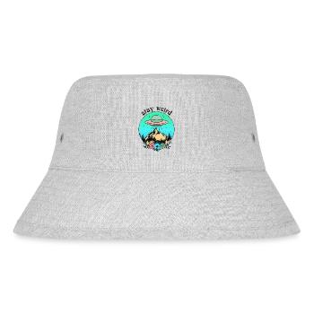 Stay Weird UFO - Stanley/Stella Recycled Bucket Hat - heather grey - Front