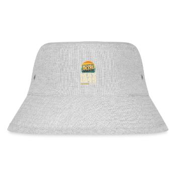 78th birthday May Born in 1945 Gift idea - Stanley/Stella Recycled Bucket Hat - heather grey - Front