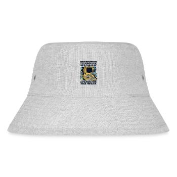It's Not For The Weak Informatiker Admin - Stanley/Stella recycelter Bucket Hat - Grau meliert - Vorne