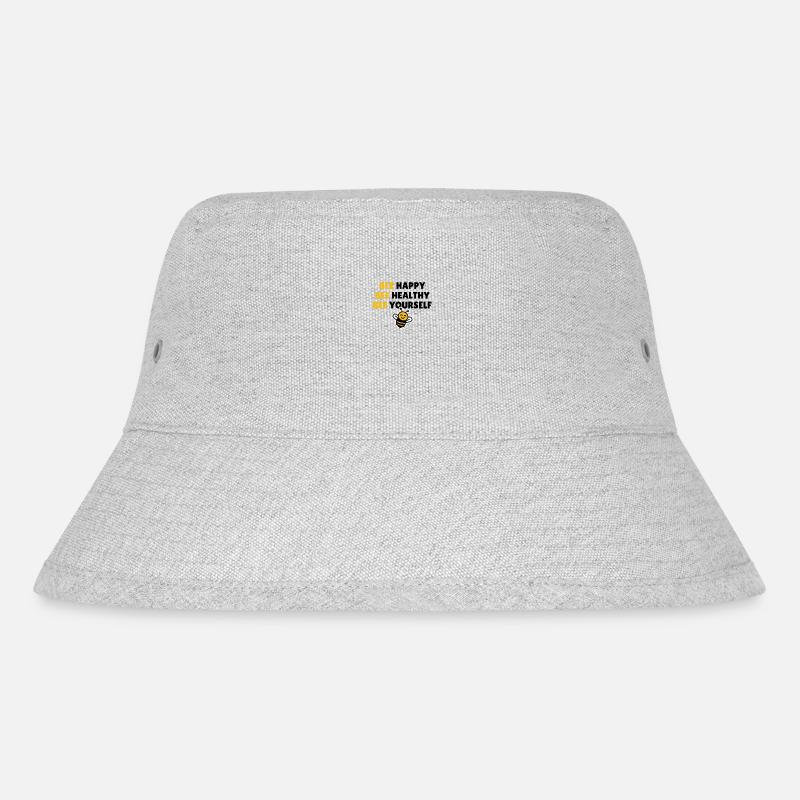 Bee Happy Bee Healthy Bee Yourself - Bob recyclé Stanley/Stella - gris chiné