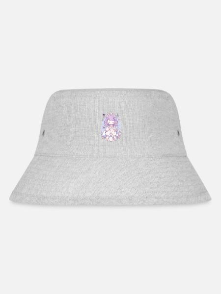 Mignon Kawaii Anime Otaku Girl Design Pastel - Bob recyclé Stanley/Stella - gris chiné