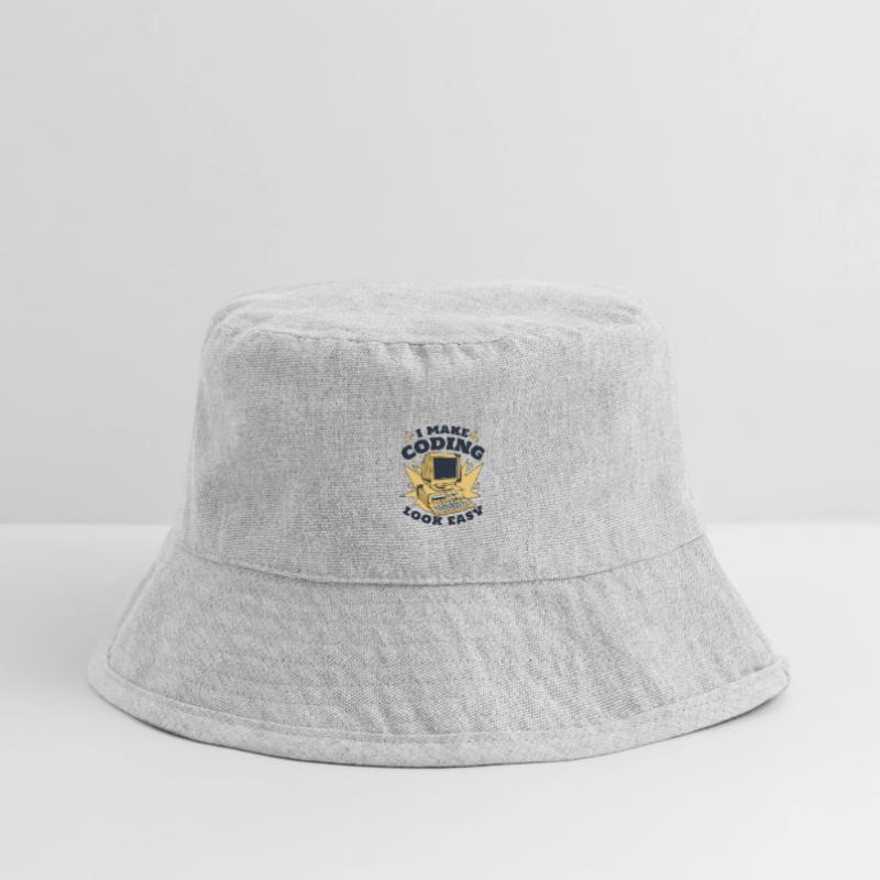 I Make Coding Look Easy Developer Coder Stanley/Stella recycelter Bucket Hat