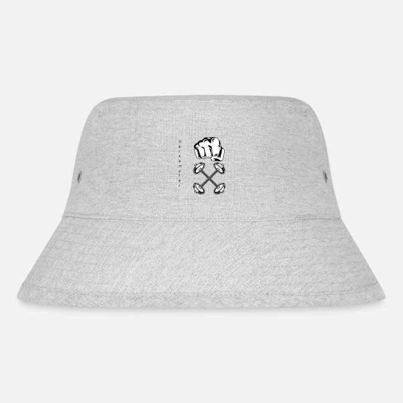 Der Kämpfer 2 - Stanley/Stella recycelter Bucket Hat - Grau meliert