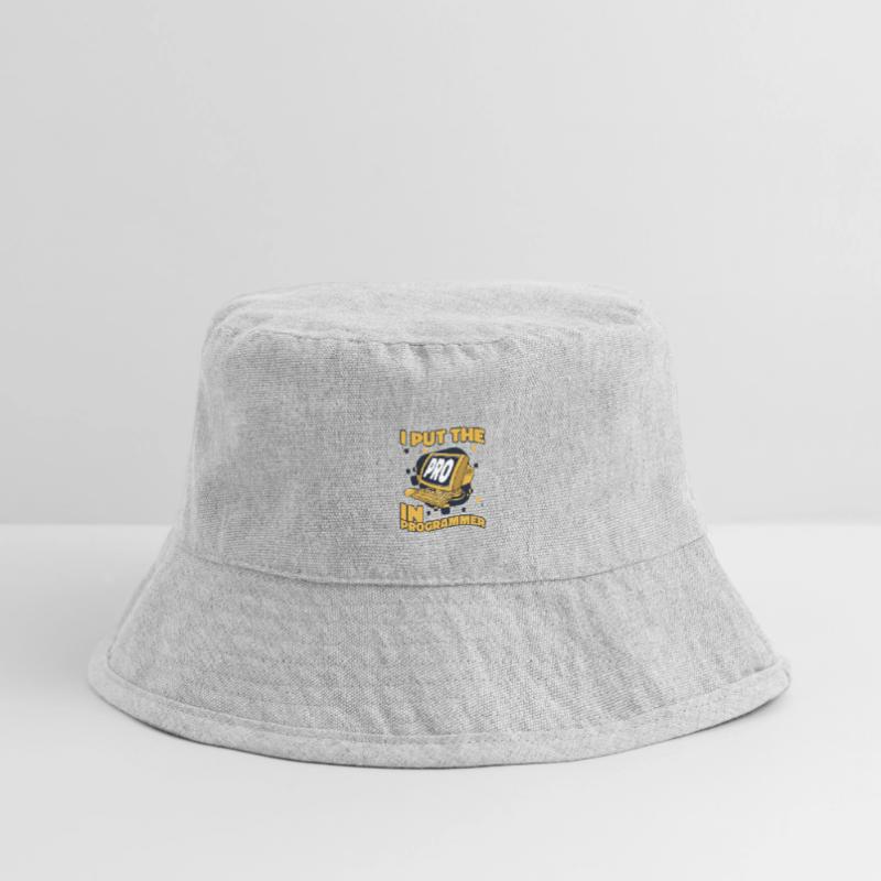 I Put The Pro In Programmer Developer Coder Stanley/Stella recycelter Bucket Hat