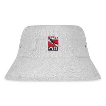 Salty But Sweet Diving Mask Diving Fins - Stanley/Stella Recycled Bucket Hat - heather grey - Front