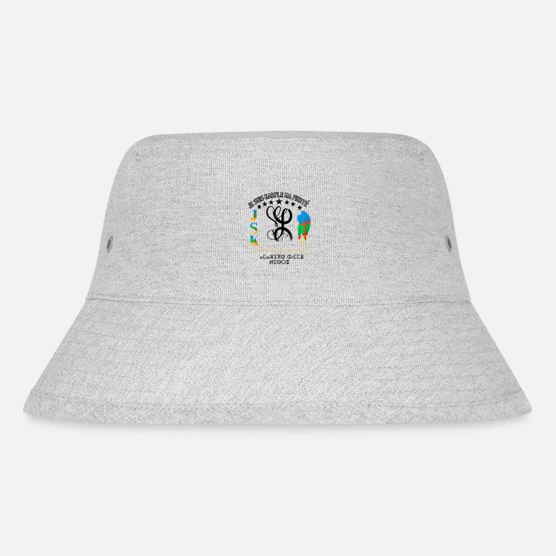 JE SUIS KABYLE MA FIERTÉ Le Printemps berbère - Bob recyclé Stanley/Stella - gris chiné