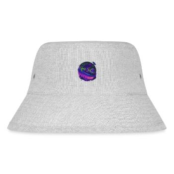Außerirdische Schallplatte fliegt durch den Weltraum - Stanley/Stella recycelter Bucket Hat - Grau meliert - Vorne