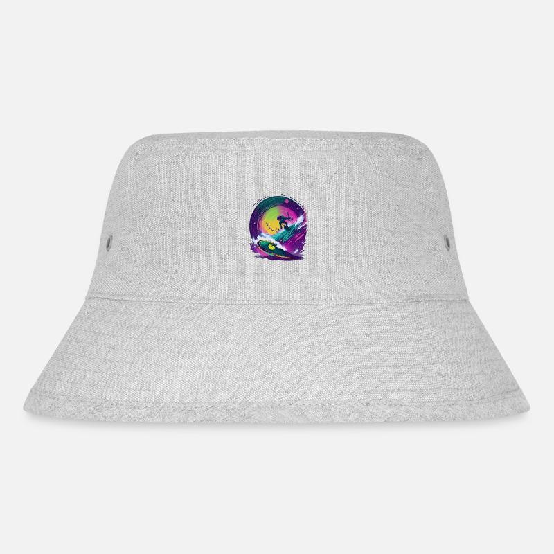 Galactic Vinyl Record Surfer - Bob recyclé Stanley/Stella - gris chiné