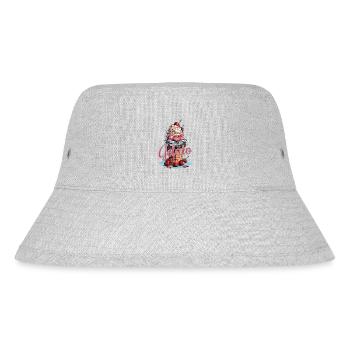 Gelato Eis Eiscreme Eisdiele - Stanley/Stella recycelter Bucket Hat - Grau meliert - Vorne