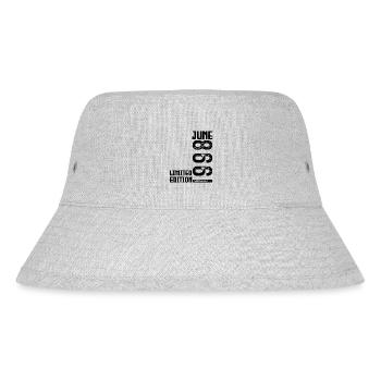 Gift June 1998 anniversary June 1998. June 1998 - Stanley/Stella Recycled Bucket Hat - heather grey - Front