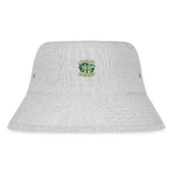 A Little Dirt Never Hurt Kleingarten Gartenbau - Stanley/Stella recycelter Bucket Hat - Grau meliert - Vorne