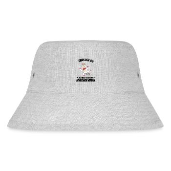 54 Geburtstag Positive Sprüche Zum 54 geburtstag - Stanley/Stella recycelter Bucket Hat - Grau meliert - Vorne