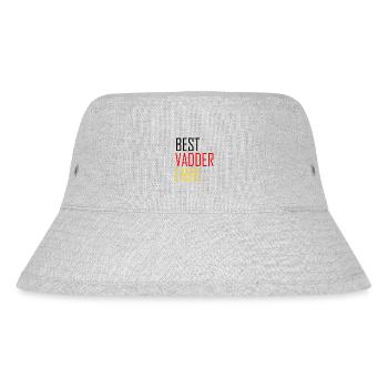 Best Vadder Ever Vater Papa Vati - Stanley/Stella recycelter Bucket Hat - Grau meliert - Vorne