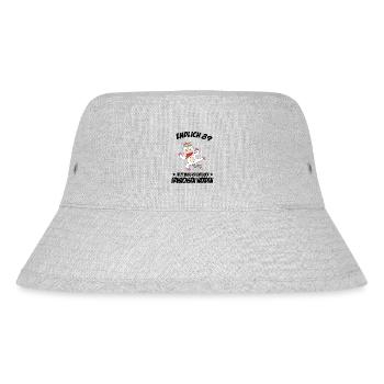 89 Geburtstag Positive Sprüche Zum 89 geburtstag - Stanley/Stella recycelter Bucket Hat - Grau meliert - Vorne