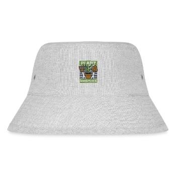 Plant Whisperer allotment garden allotment garden - Stanley/Stella Recycled Bucket Hat - heather grey - Front