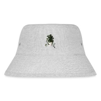 Plant O' Plenty - Stanley/Stella recycelter Bucket Hat - Grau meliert - Vorne