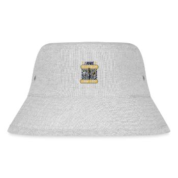 I Make Triathlon Look Easy Triathlete Training - Stanley/Stella Recycled Bucket Hat - heather grey - Front