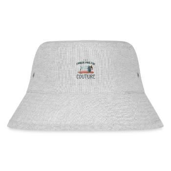 Je Peux Pas J'ai Couture - Bob recyclé Stanley/Stella - gris chiné - Devant