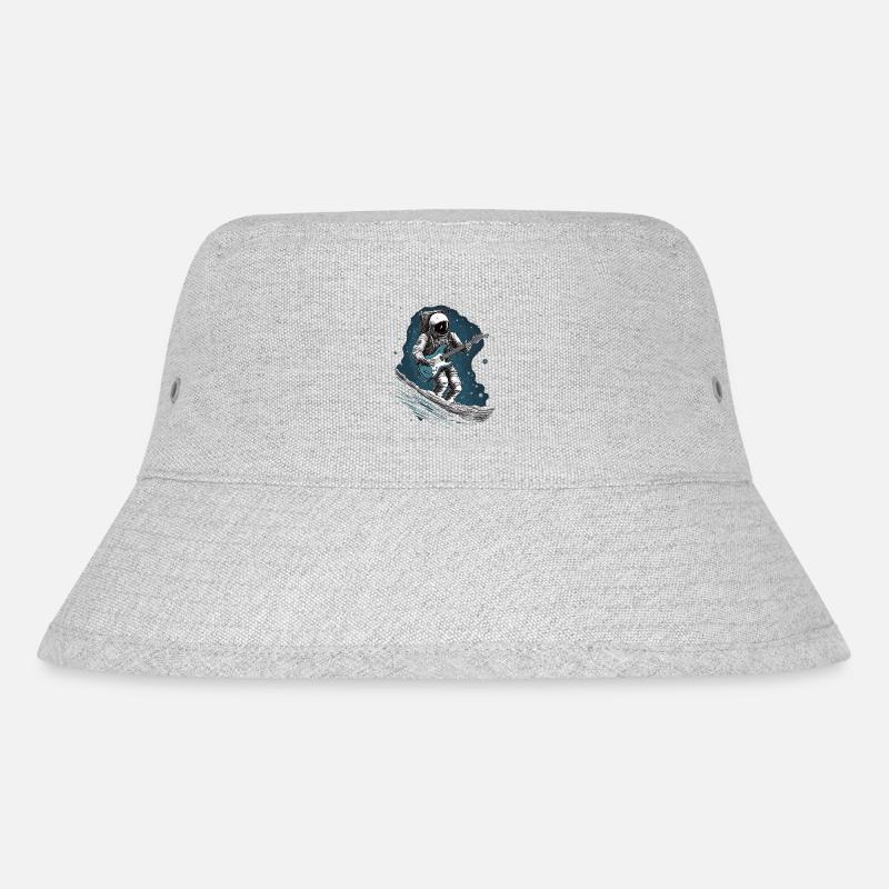 Moon Rock - Stanley/Stella Recycled Bucket Hat - heather grey