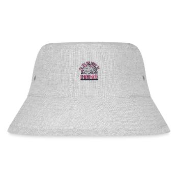 I'll Tell You About My Chinchilla Langschwanz - Stanley/Stella recycelter Bucket Hat - Grau meliert - Vorne
