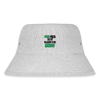 Witze Grüne Die Grünen Habeck Baerbock Partei - Stanley/Stella recycelter Bucket Hat - Grau meliert - Vorne