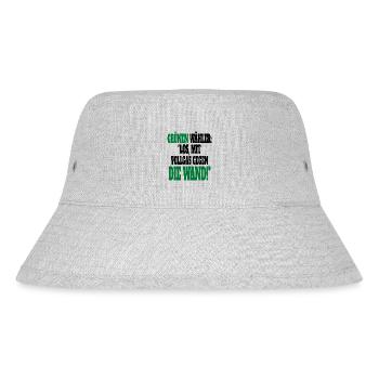 Witze Grüne Die Grünen Habeck Baerbock Partei - Stanley/Stella recycelter Bucket Hat - Grau meliert - Vorne