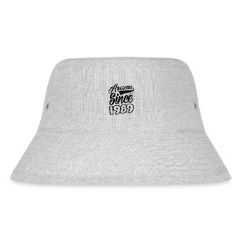 Awesome Since 1989 - Stanley/Stella Recycled Bucket Hat - heather grey - Front