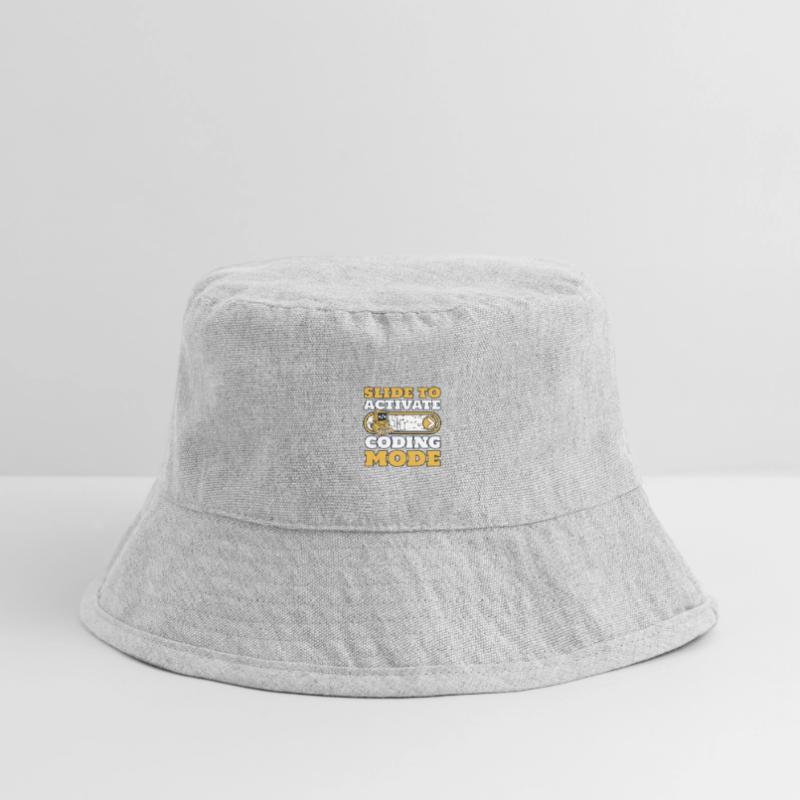 Slide To Activate Coding Mode Developer Coder Stanley/Stella recycelter Bucket Hat