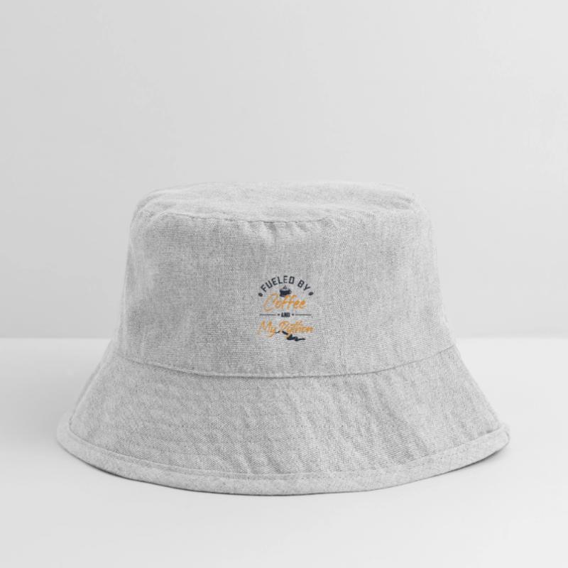 Fueled by Coffee and my Python Python Banana Ball Stanley/Stella recycelter Bucket Hat