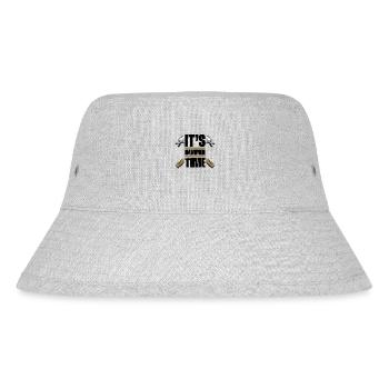 It's Hammer Time Carpenter Wood Technician Carpenter - Stanley/Stella Recycled Bucket Hat - heather grey - Front