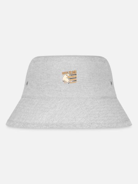 Ways To Win My Heart Lama Pako Alpaca - Stanley/Stella recycelter Bucket Hat - Grau meliert