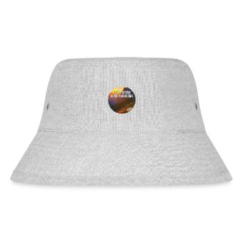 Mountains Hiking Mountain Hiking Hiking Mountain Hikers - Stanley/Stella Recycled Bucket Hat - heather grey - Front