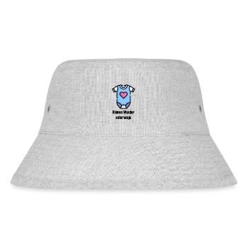Baby unterwegs - Stanley/Stella recycelter Bucket Hat - Grau meliert - Vorne
