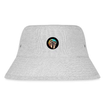FÜßE - Stanley/Stella recycelter Bucket Hat - Grau meliert - Vorne