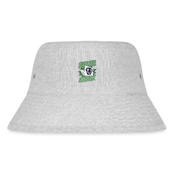 Hacker Attack Social Engineering Phishing Sniffer - Stanley/Stella recycelter Bucket Hat - Grau meliert - Vorne