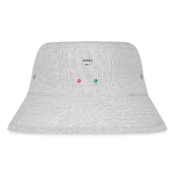 Money is calling - Stanley/Stella Recycled Bucket Hat - heather grey - Front
